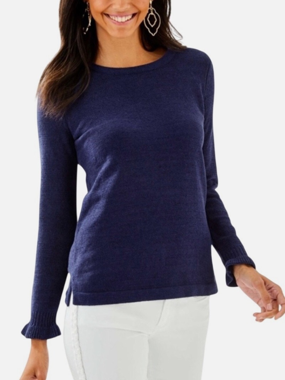 Lilly Pulitzer Calloway Sweater in True Navy  Sz S